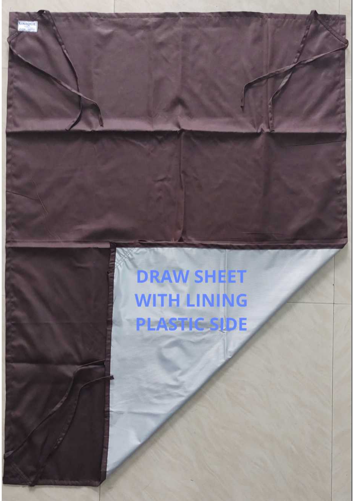 Draw Sheet with Lining Plastic Side